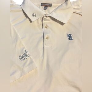 SCOTTY CAMERON GALLERY Circle T Summer Comfort White Polo w Gray Rat  XXL Golf
